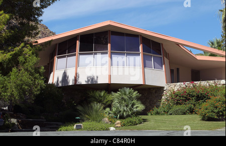 L'Elvis Presley Honeymoon Hideaway à Palm Springs Banque D'Images