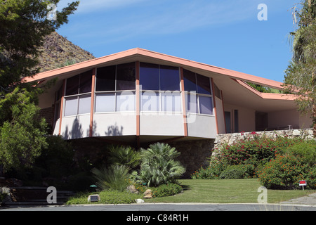 L'Elvis Presley Honeymoon Hideaway à Palm Springs Banque D'Images