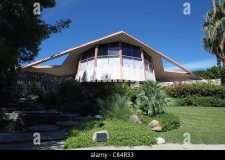 L'Elvis Presley Honeymoon Hideaway à Palm Springs Banque D'Images