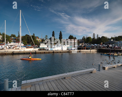 Port de Tobermory, Ontario, Canada Banque D'Images