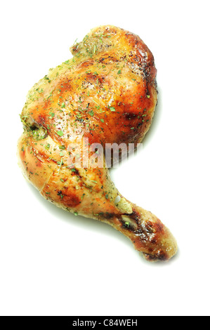 Cuisse de poulet Banque D'Images