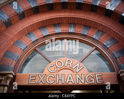 Cambridge Corn Exchange Wheeler Street Cambridge porte avant et entrée privée Banque D'Images