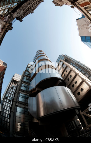 Le lloyds building, Londres, Angleterre Banque D'Images