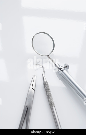 Outils de dentisterie Banque D'Images