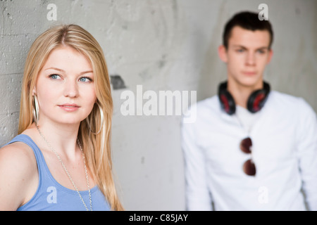 Portrait d'Adolescents Banque D'Images