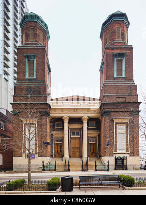 Centre-ville, l'Église presbytérienne de Nashville Banque D'Images