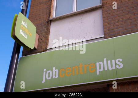 Une vue générale de la Job Centre Plus des bureaux à Sète, France Banque D'Images