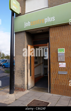 Une vue générale de la Job Centre Plus des bureaux à Sète, France Banque D'Images