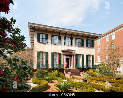 Andrew Low house, Savannah Banque D'Images