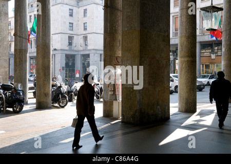 Le centre-ville de Turin, Italie Banque D'Images