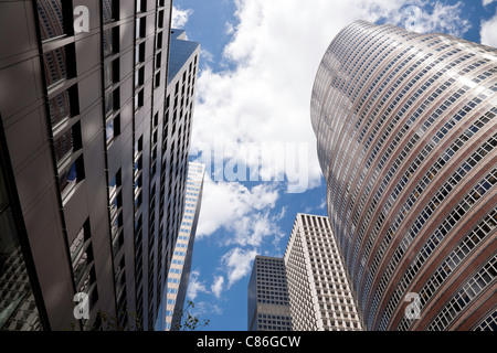 Gratte-ciel et la troisième Avenue 'Lipstick Building', NYC Banque D'Images