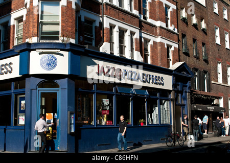 @ Jazz Pizza Express à Soho, Londres, Royaume-Uni Banque D'Images