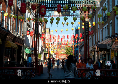 Chinatown, Soho, Londres, Royaume-Uni Banque D'Images