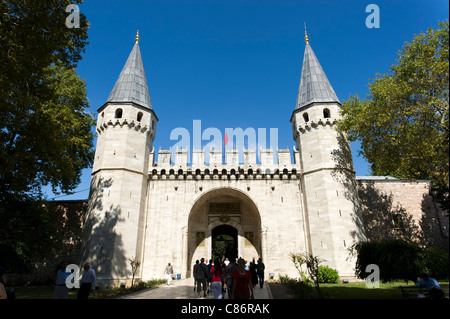 Le Palais de Topkapi, Istanbul, Turquie Banque D'Images