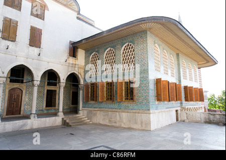 La cour de la favoris dans le Harem du Palais Topkapi, Istanbul, Turquie Banque D'Images