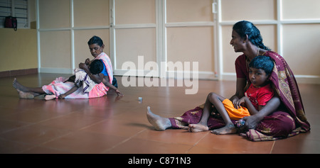 Clinique de la santé, de l'Inde Banque D'Images