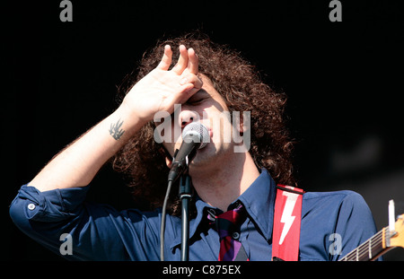 BELFAST, ROYAUME UNI - 22 août : Albert Hammond Junior Banque D'Images