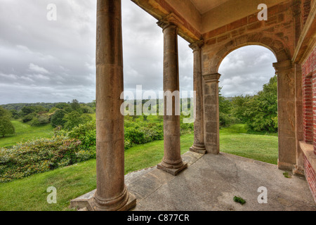 Royaume-uni, Irlande du Nord, County Down, Downpatrick, Strangford Castle, Ward, View of historic temple Banque D'Images