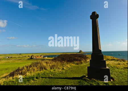 Lindisfarne, Holy Island, Northumberland Banque D'Images