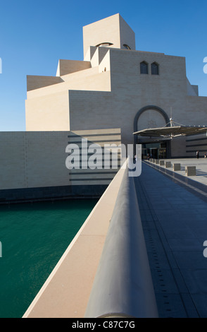 Musée d'art islamique de Doha Qatar entrée privée Banque D'Images