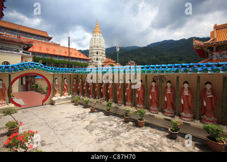 Temple de Kek Lok Si Temple de la félicité suprême, Penang, Malaisie Banque D'Images