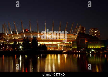 Le Stade BC Place à Vancouver British Columbia Banque D'Images