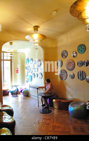 Prix à l'intérieur de la Casa Batlló, Passeig de Gràcia, Barcelone, Province de Barcelone, Catalogne, Espagne Banque D'Images