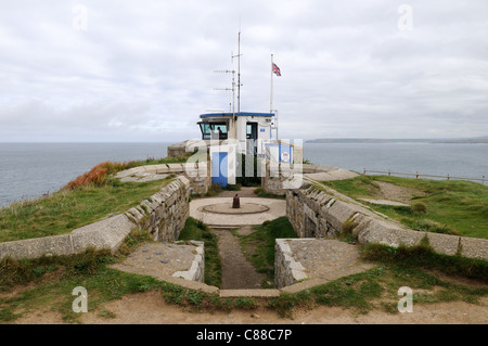 La station de la Garde côtière canadienne St Ives Cornwall England UK GO Banque D'Images