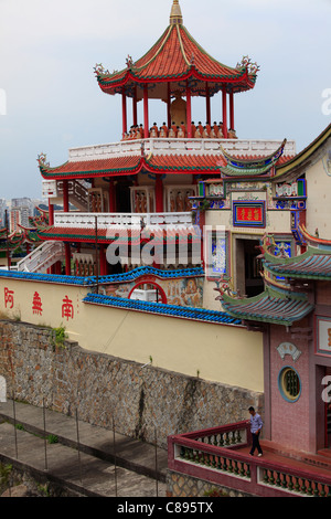 Temple de Kek Lok Si Temple de la félicité suprême, Penang, Malaisie Banque D'Images