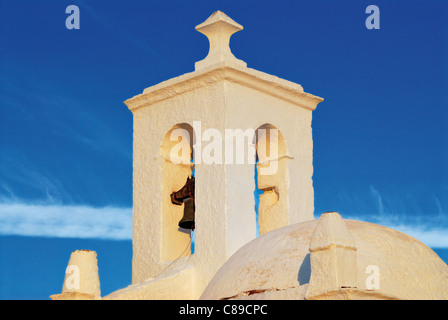 Le Portugal, l'Alentejo : blanc, de chapelle Notre Dame de Guadalupe en Serpa Banque D'Images