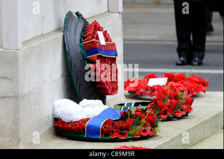 Vues générales du dimanche du Jour du Souvenir au cénotaphe de Londres 2010 - Image Copyright Ben Pruchnie Banque D'Images