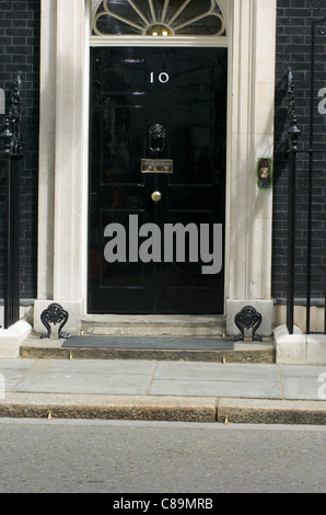 10 Downing Street London - Accueil du Premier ministre britannique Banque D'Images