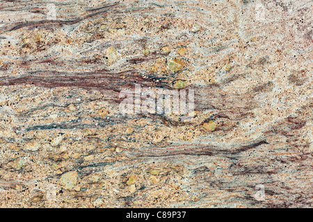 Fragment de plaque de marbre de structure de fantaisie Banque D'Images