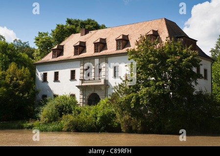 Alten Schloß, ancien palais dans Fuerst-Pueckler-Park, Bad Muskau, Allemagne Banque D'Images