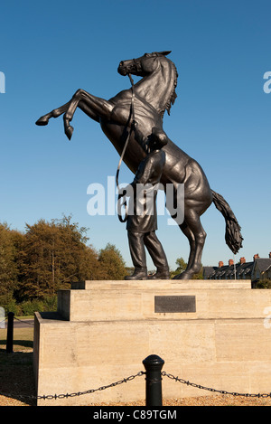 L'étalon de Newmarket, Suffolk, Angleterre Banque D'Images