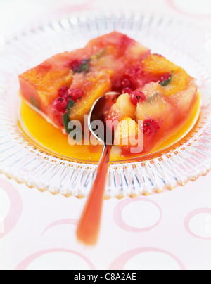 Terrine de fruits frais Banque D'Images
