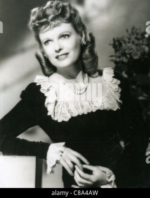 ANNA NEAGLE (1904-1986) English scène et actrice du film à propos de 1940 Banque D'Images