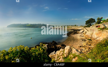 La baie de Firestone au Devil's Point Banque D'Images