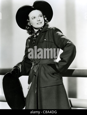 ANNA NEAGLE (1904-1986) English scène et actrice du film à propos de 1943 Banque D'Images