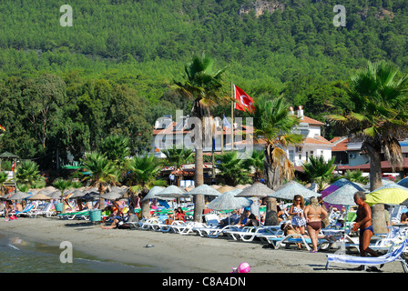 AKYAKA, Turquie. Une vue de Oxford village et plage. 2011. Banque D'Images