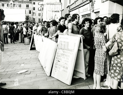 Jours de Cinéma à Venise, 1973 Banque D'Images