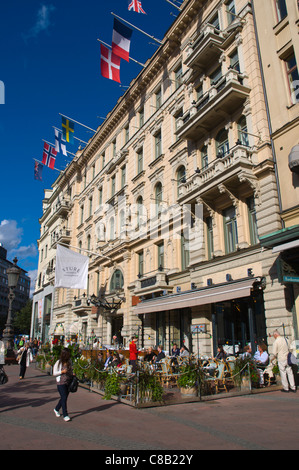 La place Stureplan Östermalm Stockholm Suède Europe centrale Banque D'Images