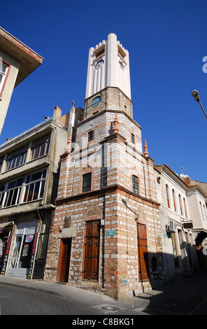 MUGLA, Turquie. Une église de l'époque byzantine avec 1930 Tour de l'horloge ajouté. 2011. Banque D'Images