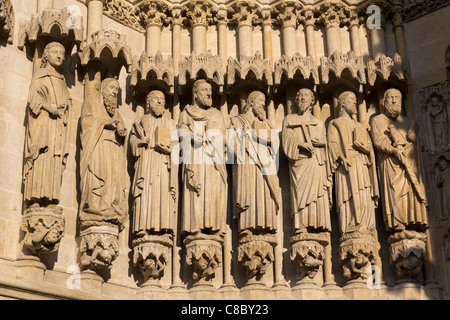 La Cathédrale d'Amiens, Picardie, France Banque D'Images