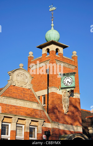 Bibliothèque de Caversham, Church Street, Caversham, Reading, Berkshire, Angleterre, Royaume-Uni Banque D'Images