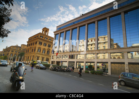 La Banque nationale d'Italie, la Banca d'Italia sur la Via 20 Settembre à Rome, Italie. Banque D'Images