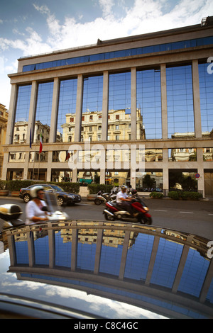 La Banque nationale d'Italie, la Banca d'Italia sur la Via 20 Settembre à Rome, Italie. Banque D'Images
