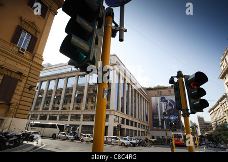 La Banque nationale d'Italie, la Banca d'Italia sur la Via 20 Settembre à Rome, Italie. Banque D'Images