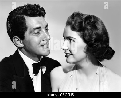 DEAN MARTIN, POLLY BERGEN, le larbin, 1951 Banque D'Images