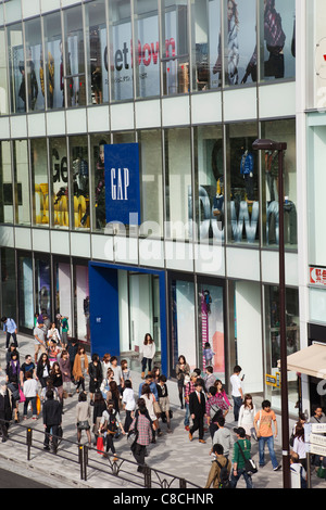 Japon, Tokyo, Harajuku, scène de rue Banque D'Images